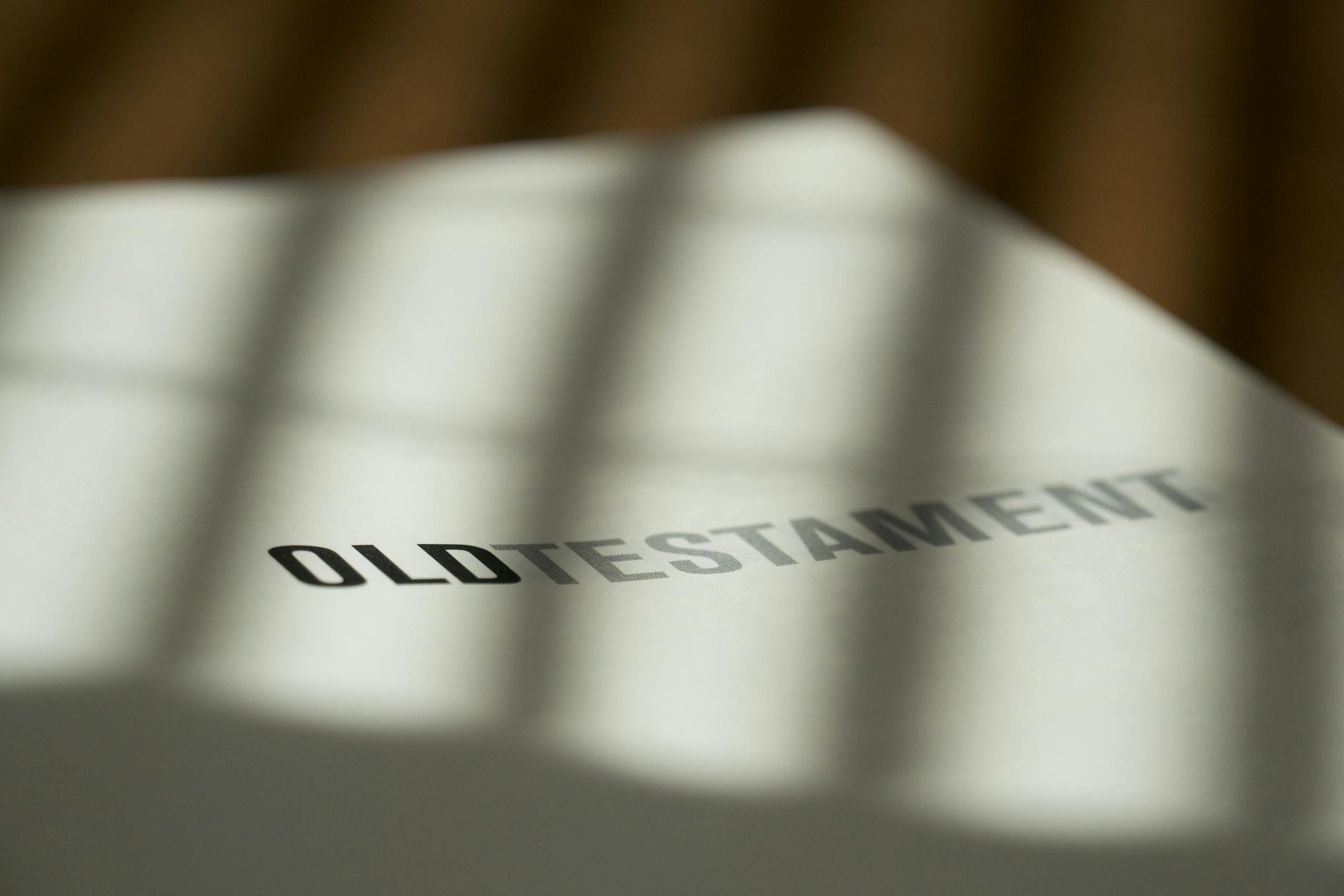 The Old Testament In The Bible